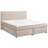 Bessagi Home Postelja Boxspring Florinda, Bež, Z Nadvložkom, 180x200 | Shoptok.si