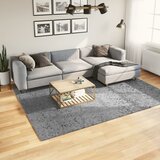  Čupavi tepih PAMPLONA visoka vlakna moderni sivi 200 x 280 cm | shoptok.hr