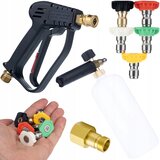 Rosfix SET PIŠTOLA ZA VISOKOTLAČNI ČISTILNIK KÄRCHER HD/HDS – 300 BAR, 5 ŠOB, ADAPTER M22, PENILNIK 1L | 1/4" SNELSPOJKA, EASY!LOCK, 200 BAR, (5000036462) | Shoptok.si