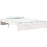  Za krevet od masivnog drva bijeli 140 x 190 cm | shoptok.hr