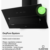 Klarstein SleekAir kosa kuhinjska napa | Režim ekstrakcije i recirkulacije zraka | Elegantan dizajn | 720 m³/h | 90 cm | shoptok.hr