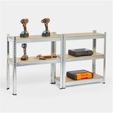 Vonhaus Regal 5 delni, 1.5 m, galvaniziran | Shoptok.si