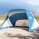 vidaXL Šotor za na plažo azurno moder 274x178x170/148 cm 185T taft Cene