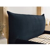 Bobochic Paris Tamno plavi tapecirani bračni krevet s prostorom za odlaganje s podnicom 160x200 cm Jade – | shoptok.hr
