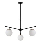Opviq visilica metalna šipka 3 glave, 70x70cm, crna Cene