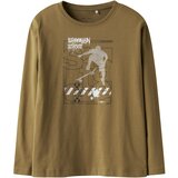 name it Majica 'NKMVAGNO' kapučino / svetlo siva / črna / bela | Shoptok.si