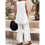 Fenzy Elegantan 2-Dijelni Set, Bijeli | shoptok.hr
