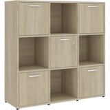 Furnova Knjižna omara sonoma hrast 90x30x90 cm iverna plošča, (21932490) | Shoptok.si