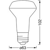  LED RGBW prigušiva sijalica R63 SMART+ E27/4,7W/230V 2700-6500K Wi-Fi -Ledvance | Eponuda.com