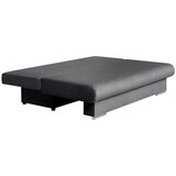 P & B ZOFA S POSTELJNO FUNKCIJO, temno siva tekstil, leseni material | Shoptok.si