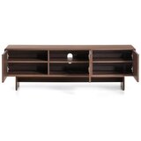 Kave Home TV omarica v orehovem dekorju v temni naravni barvi 150x46x40 cm Norlen – | Shoptok.si