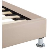  Za krevet od umjetne kože boja cappuccina 100 x 200 cm | shoptok.hr