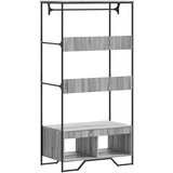  Ormar boja sivog hrasta sonome 90x50x180 cm konstruirano drvO | Eponuda.com