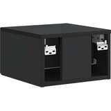  Stenski nočni omarici Črna 33 x 34,5 x 20 cm Inženirski les, (5000209754) | Shoptok.si