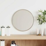  Zidno ogledalo srebrno Ø 20 cm okruglo | shoptok.hr