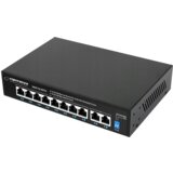 Esperanza SWITCH 8 PoE + 2 UPLINK ETHERNET SWITCH 10/100/1000 MATRIX, ENS108 | Eponuda.ba