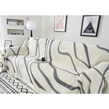 Prekrivač za krevet 180x230cm PK-026 - Sive linije | ePonuda.com