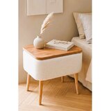 Hanah home Noćni ormarić, Beli Cene