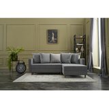  Aydam Right - Grey Grey Corner Sofa-Bed Cene