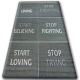 RugsX Preproge Preproga v videzu sisala FLOORLUX 20275 YOLO 160x230 cm Črna | Shoptok.si