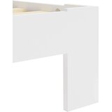  Okvir za krevet od masivne borovine bijeli 140 x 200 cm | shoptok.hr