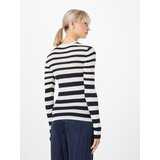Tiger of Sweden Pulover 'OVIE' vijolično modra / off-bela | Shoptok.si