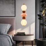  LED luster na sajli FLORES LED/15W/230V zlatan/narandžast/smeđ | Eponuda.com