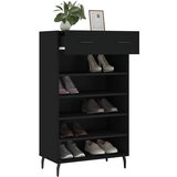 Ormarić za cipele crni 60 x 35 x 105 cm od konstruiranog drva | shoptok.hr