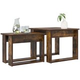  Set stolića za kavu 2 pcs Dimljeni hrast Konstruirano drvo | shoptok.hr