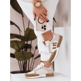 DStreet Women's sneakers LENSI khaki ZY0037 | shoptok.hr