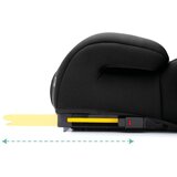 Fillikid Booster/avtosedež Flip deluxe (125-150 cm) z nastavljivim Isofix priključkom in držalom za pijačo, črna | Shoptok.si