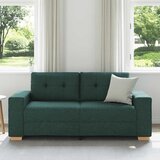 vidaXL Dvosjed tamnozelene boje 180x77x82 cm tkanina | shoptok.hr