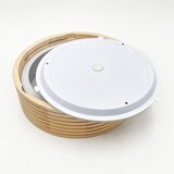  Kupatilska plafonska svetiljka NATURAL MODERN 2xE27/15W/230V prečnik 27,5 cm borovina | Eponuda.com