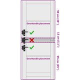  Unutarnja vrata Bijela 83 x 211 cm Šperploča | shoptok.hr