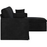 SOFA Crna 178 x 134 x 80 cm Baršun | shoptok.hr