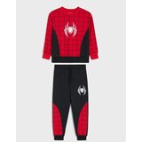 Sinsay Pamučna trenirka loose kroja Spider-Man: majica i hlače u