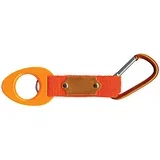 Obesek za ključe carabin z držalom za plastenko PROMOCIJA - ORANŽEN