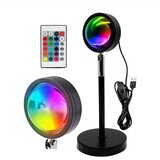 VERKGROUP 7W LED RGB namizna sončna svetilka in projektor 27cm USB, (21683166) Cene