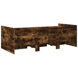  Dnevni krevet s ladicama bez madraca boja hrasta 75x190 cm | shoptok.hr