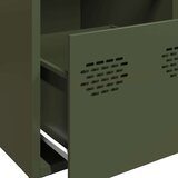 vidaXL Komoda maslinastozelena 68x39x73,5 cm hladno valjani čelik | shoptok.hr