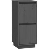  Komode 2 kom sive 31,5 x 34 x 75 cm od masivne borovine | shoptok.hr
