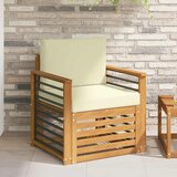  Set vanjskih sofa Čvrsto drvo akacije i poliester | shoptok.hr
