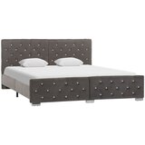 vidaXL Okvir za krevet od tkanine sivi 160 x 200 cm Cijene
