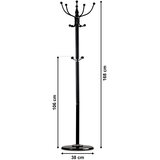 Modern Home Samostojeća Vješalica za Kapute GH-8010 Crna | shoptok.hr
