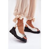 ARTIKER Ladies Leather Wedge And Platform Sandals With Decoration | shoptok.hr