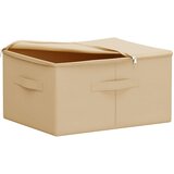  Kutija za spremanje Krem 43 x 34 x 23 cm Netkana tkanina | shoptok.hr
