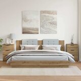  Noćni ormarići 2 kom Artisan hrast 40x36x65 cm izrađeno drvo | Eponuda.com