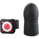 Otouch Super Striker Penis Sleeve with Vibrations Black Cene