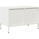 TV ormarić bijeli 68 x 39 x 43,5 cm hladno valjani čelik | Eponuda.com