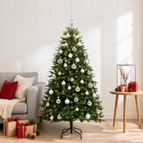  Umjetno božićno drvce s kuglicama 150 cm 150 LED lampica | shoptok.hr